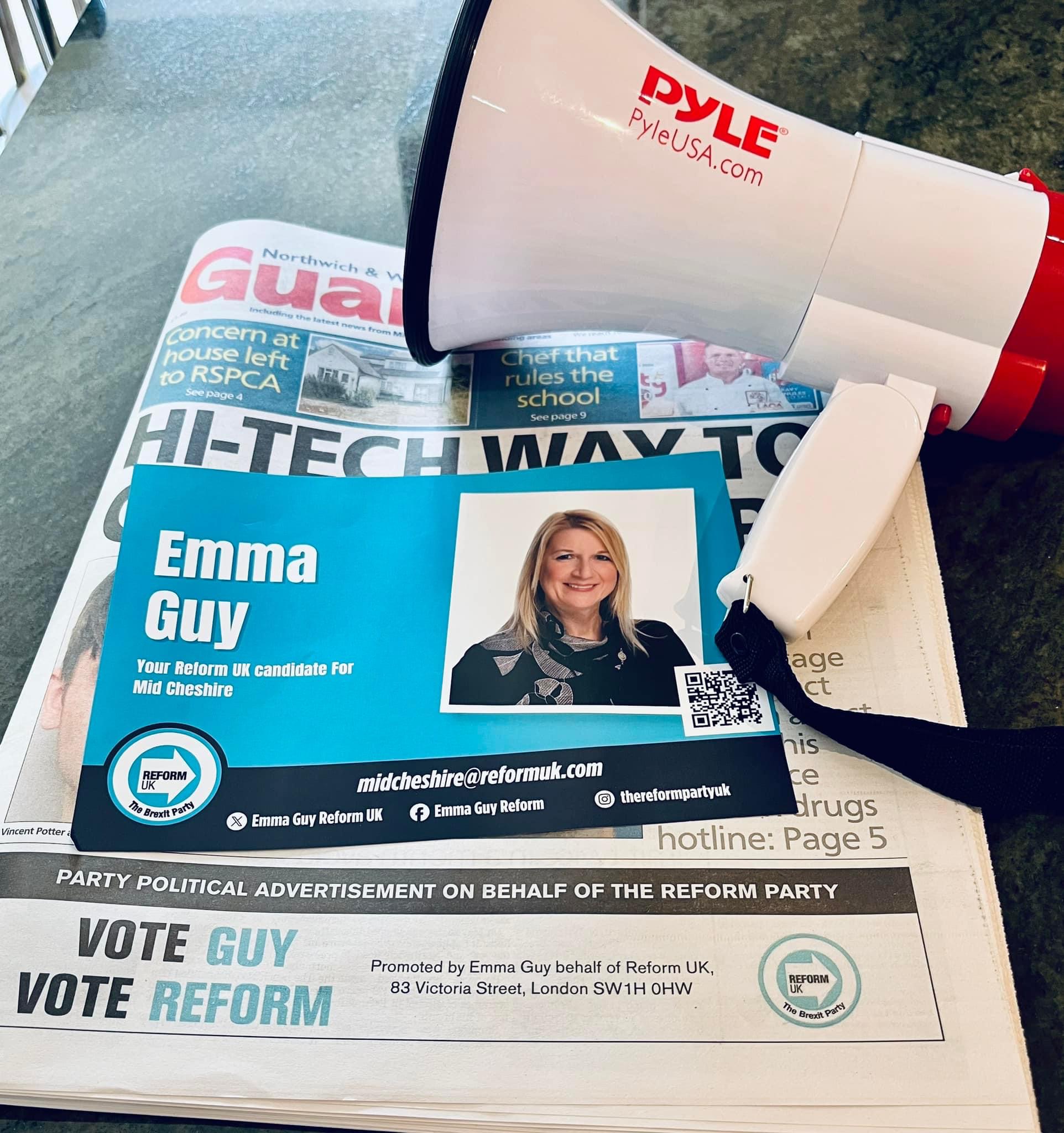 Vote Emma Guy Reform UK