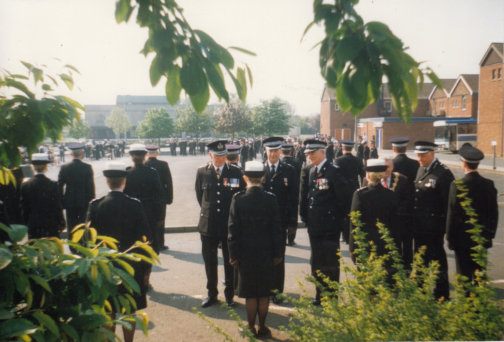 Emma Guy graduating as a Special Constable in the Cheshire Constabulary