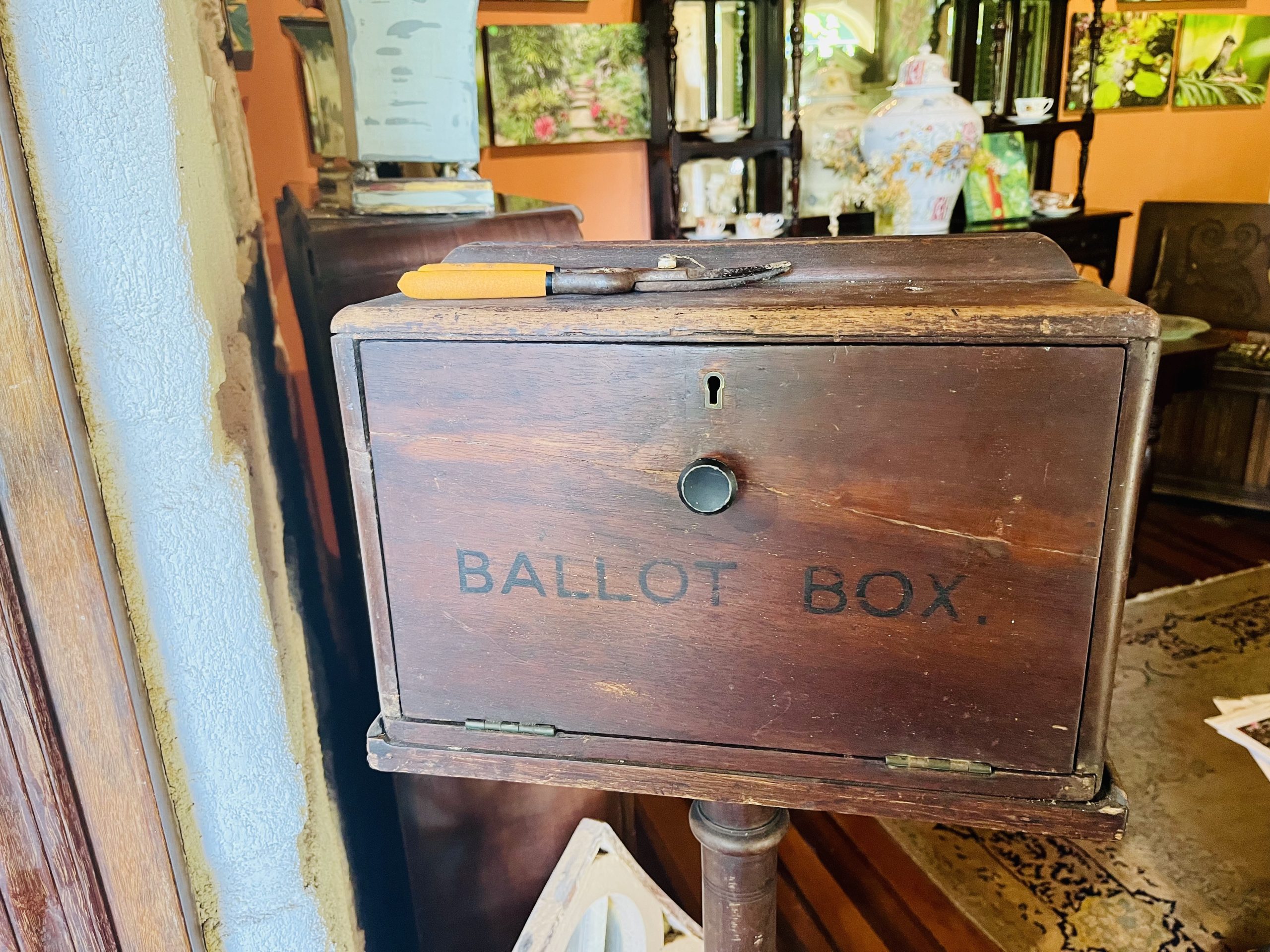 Antique Ballot Box